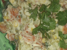 Salada com maionese