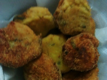 Bolinho de arroz integral