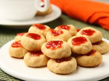Biscoito com geleia