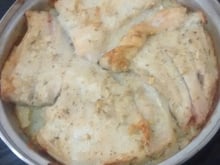 Peixe na batata