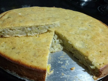 Bolo de banana para preguiçoso