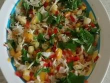 Salada Natalina light