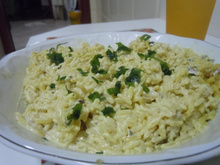 Arroz temperado