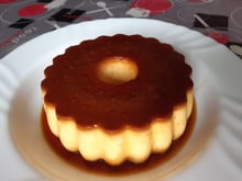 Pudim de leite de coco