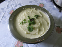 Purê de batata doce da Vovó Zefinha