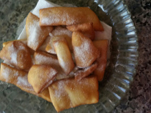 Bolinho de vento doce