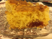 Bolo de fubá fofíssimo