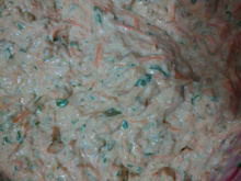 Patê de atum com cenoura