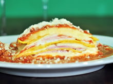 Lasanha de preguiçoso