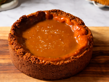 A cheesecake de caramelo salgado mais cremosa de todas: parece sobremesa de restaurante