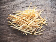 Como fazer inhame palha