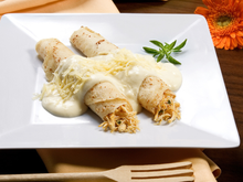 Sobrou frango? Transforme-o em um crepe de queijo irresistível que salva o seu jantar