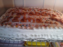 Bolo de aniversário