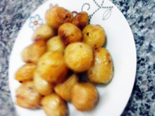 Batatinhas fritas na pressão