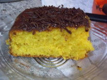 Bolo de cenoura diferente