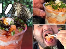 Dono de restaurante japonês ensina como fazer sushi de copo; aprenda essa receita fácil