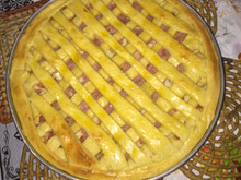 Torta xadrez de frango