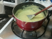 Creme de confeiteiro (recheio para sonhos)