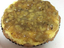 Torta de coco com banana