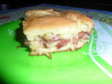 Torta de calabresa acebolada