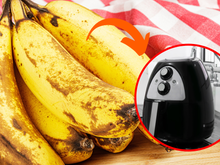 Truque acaba com problema da banana verde: descubra como amadurecer a fruta na airfryer e faça sua receita na hora que quiser