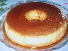 Falso pudim de leite condensado da Carol