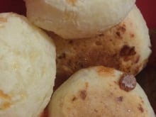 Pão de queijo frito Masterchef