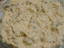 Patê de ricota com creme de leite