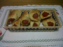 Cachorro quente de forno (cachorrinho)