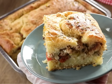 Aprendi essa receita de torta de sardinha muito fácil no liquidificador e fica fofinha como nuvem