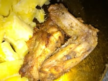 Coxinha da asa e asa de frango