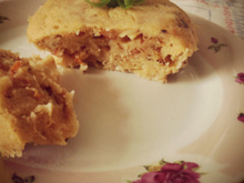 Torta salgada de micro-ondas