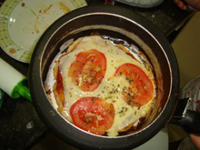 Pizza de panela de pressão