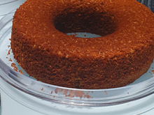 Bolo de laranja e aveia 
