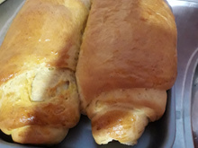 Pão caseiro delicioso