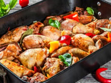 Frango ao forno rápido