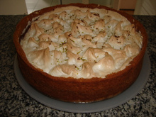 Torta de limão com suspiro