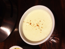 Molho de queijo para fondue de carne