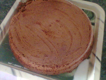 Bolo de melado com chocolate