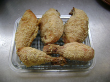 Frango crocante