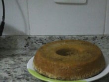 Bolo de banana fácil e rápido