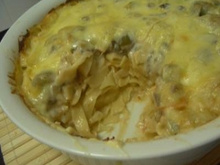 Fettuccine à bolonhesa com queijo