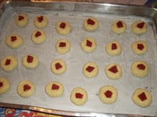 Biscoitinho de nata com goiabada
