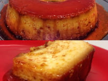 Pudim de leite condensado, leite ninho e queijo ralado (bem firminho)