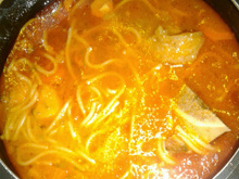 Sopa simples e rápida