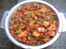 Salada de Trigo em Grão