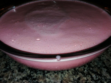 Mousse de morango com coco fácil