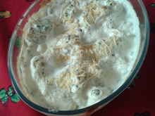 Couve-flor gratinada (Cris)