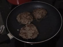 Hambúrguer caseiro