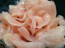 Gengibre em conserva